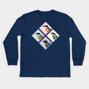 Jewels of the Forests (Square) Kids Long Sleeve T-Shirt